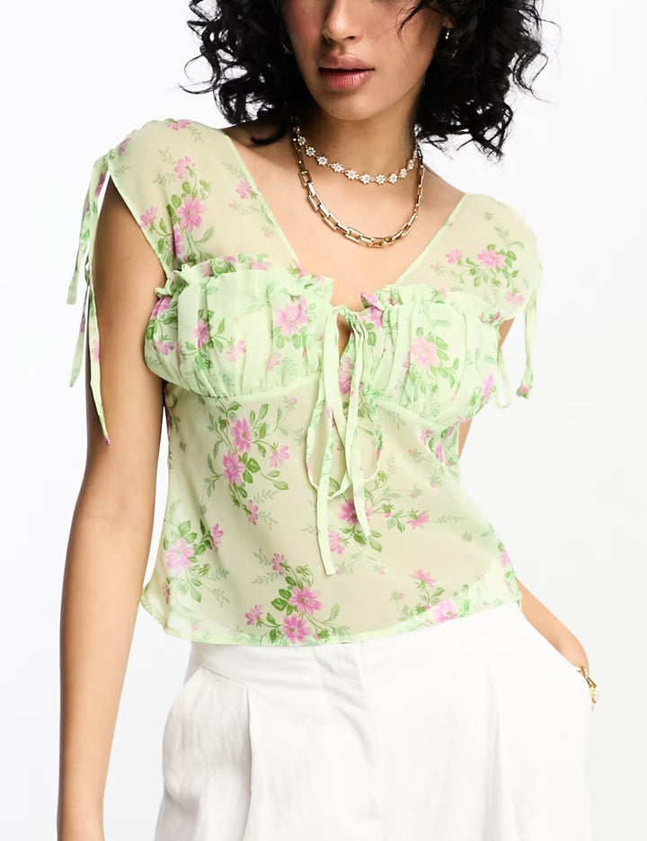 ASOS top, zöld