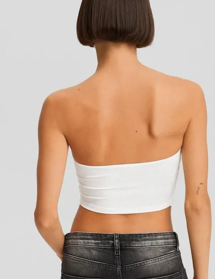 Fehér Bershka felső