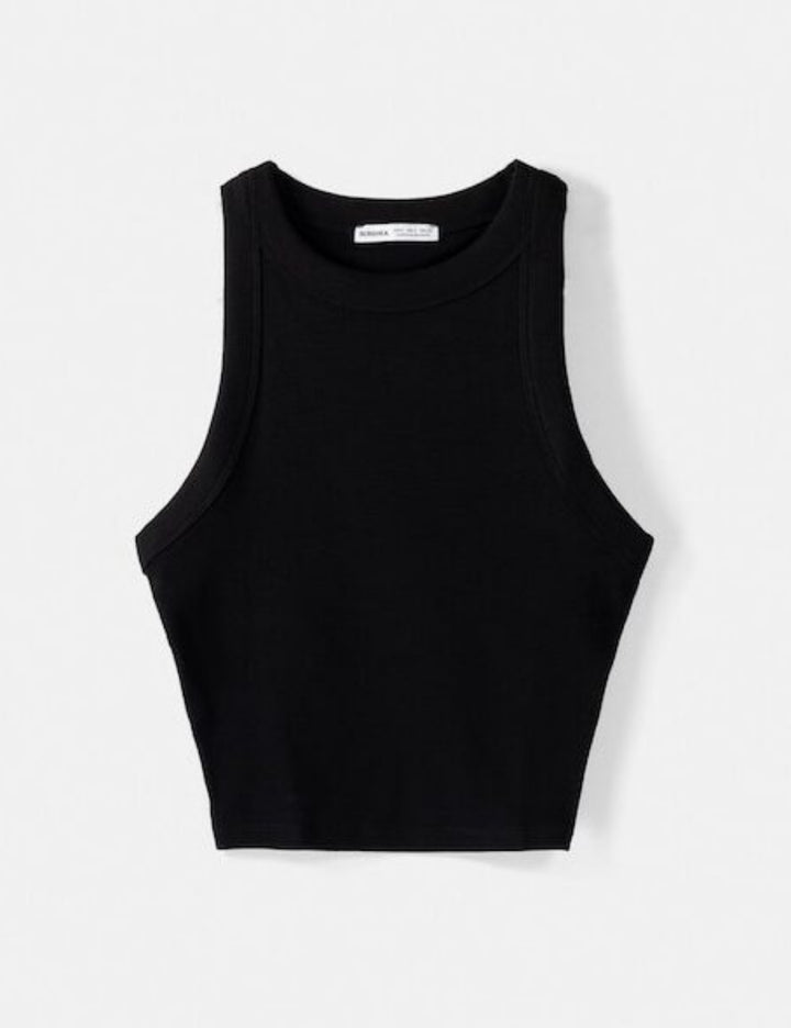 Bershka felső, fekete