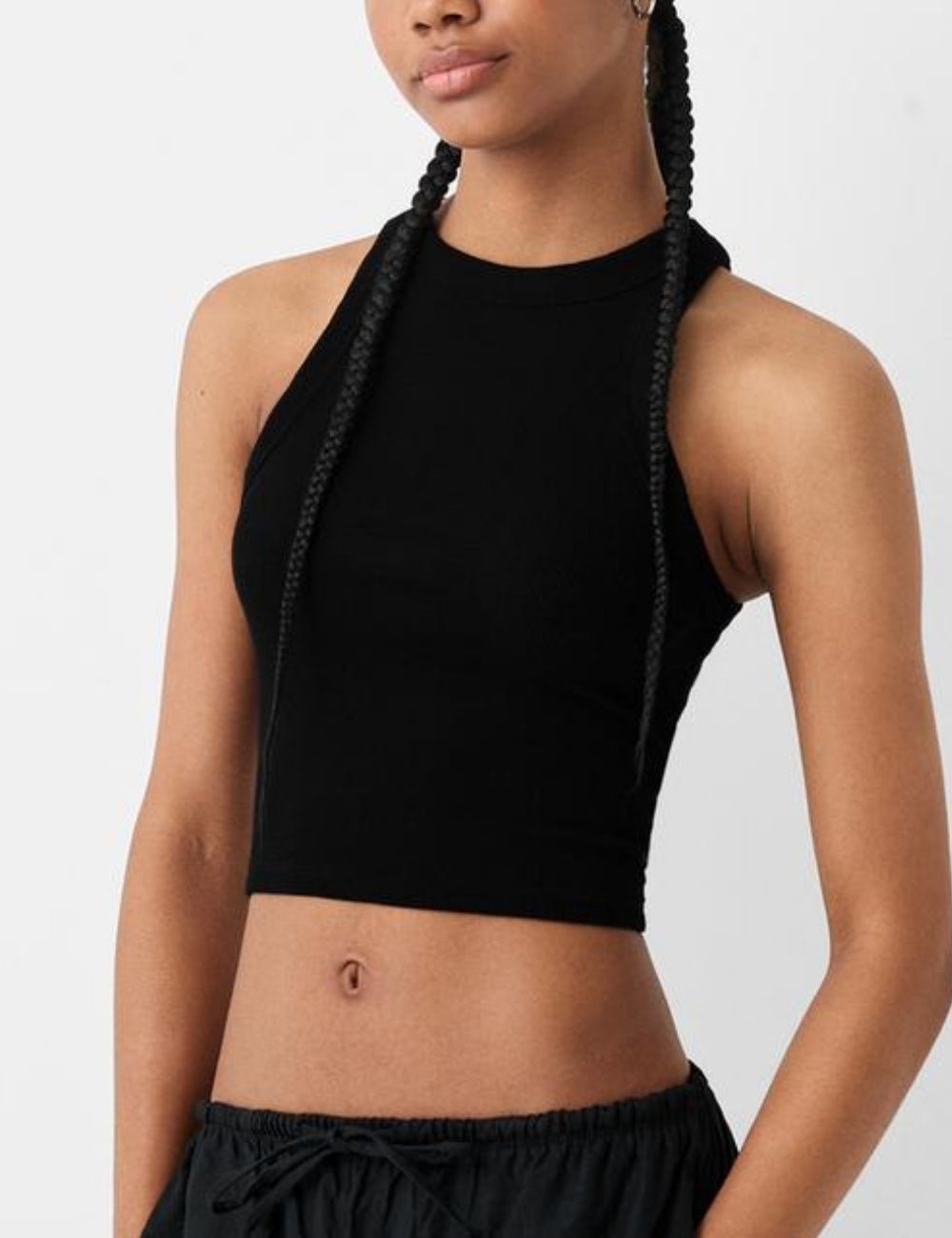 Bershka felső, fekete