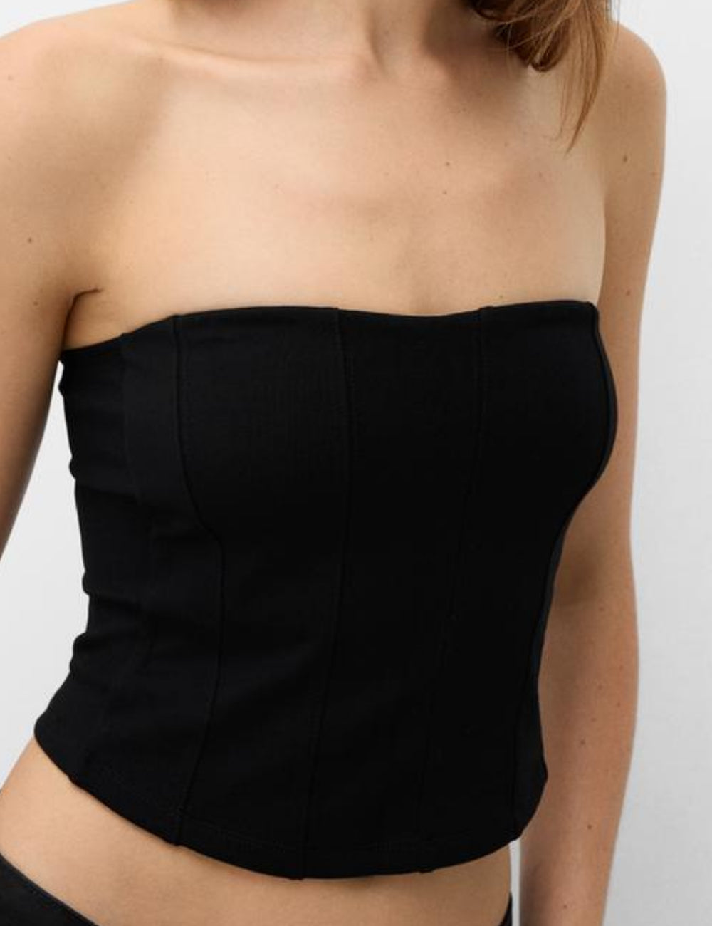 Bershka felső, fekete
