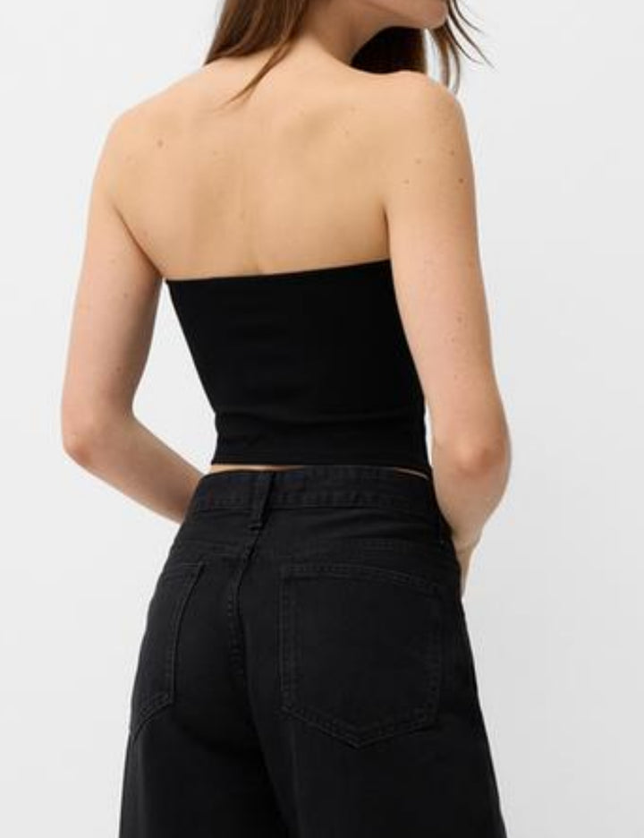 Bershka felső, fekete