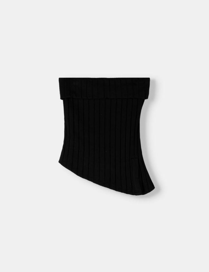 Top Bershka, negru