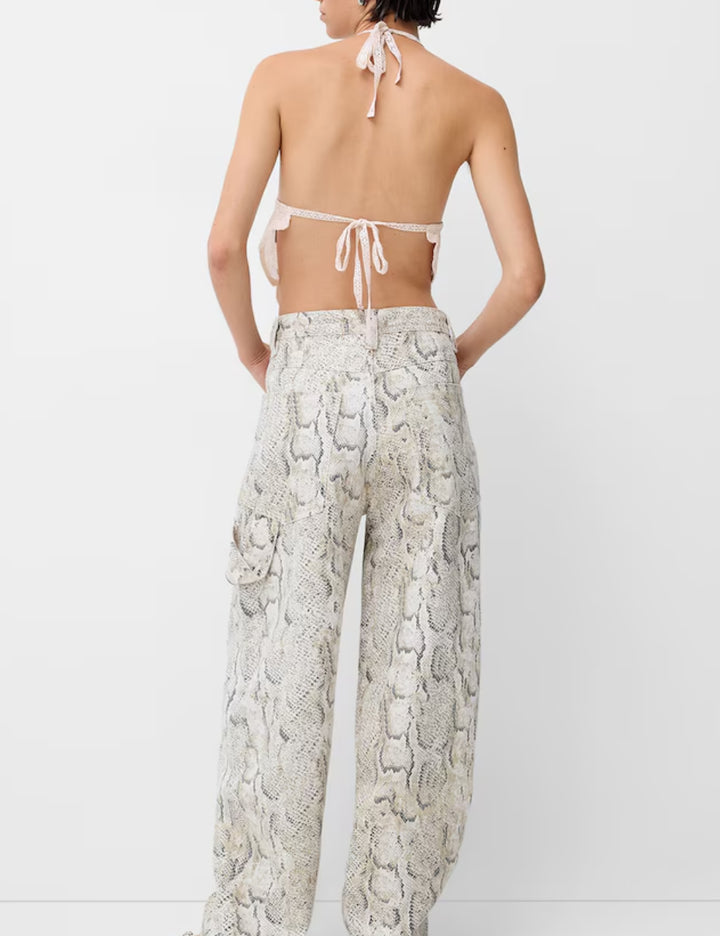 Bershka felső, púderrózsaszín