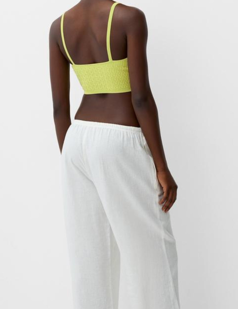 Bershka top, zöld