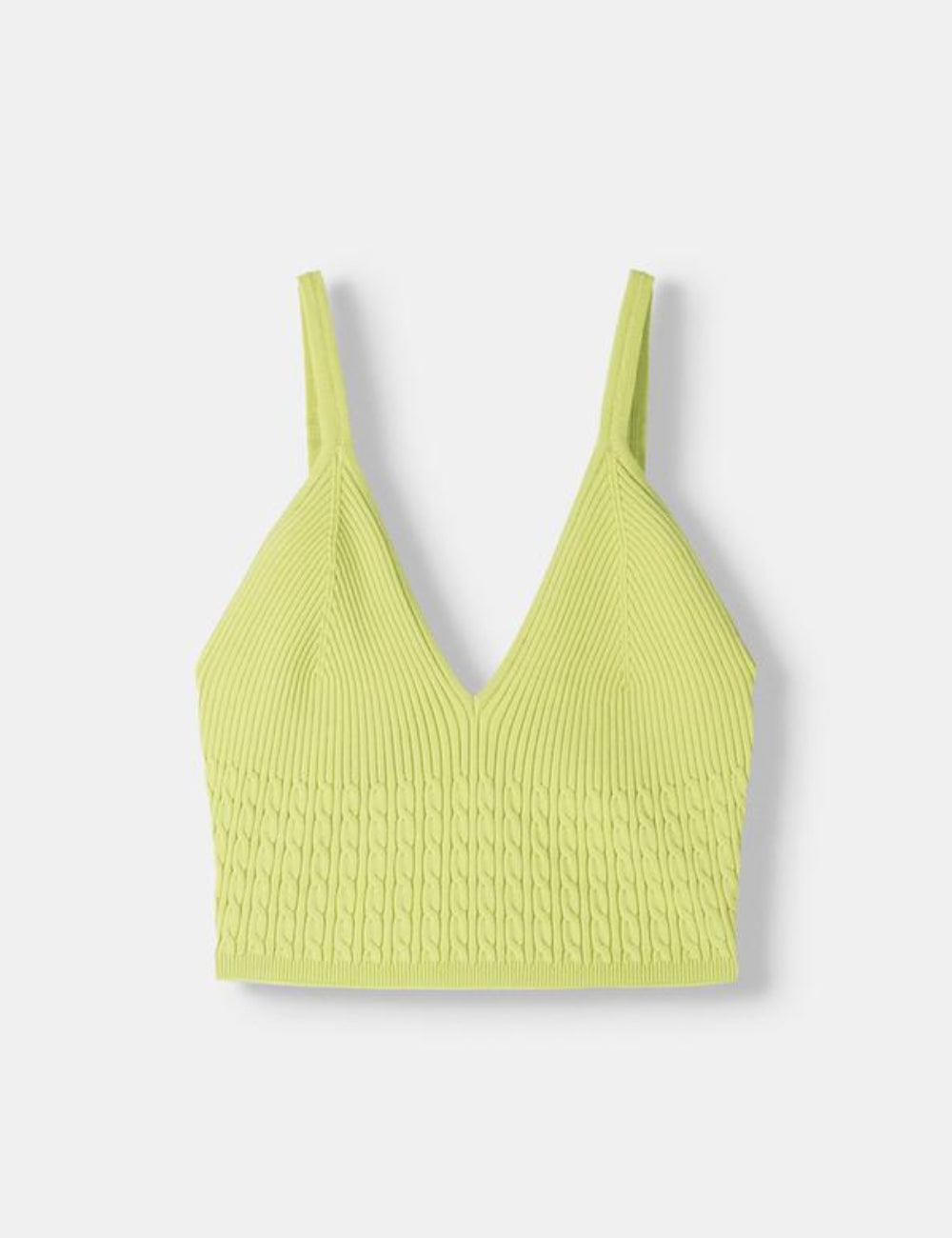 Bershka top, zöld