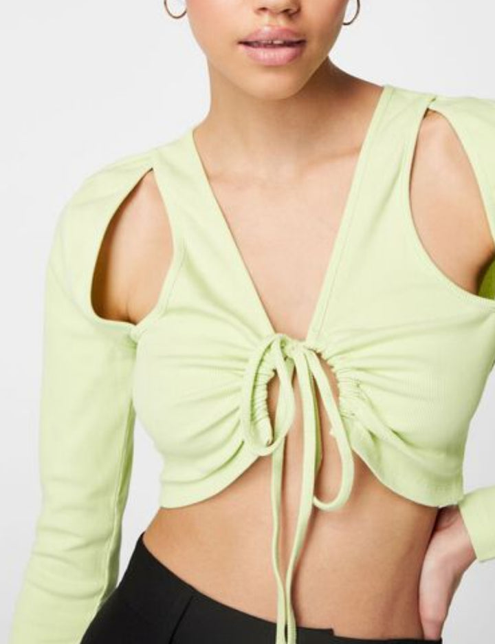 Top Jennyfer, verde