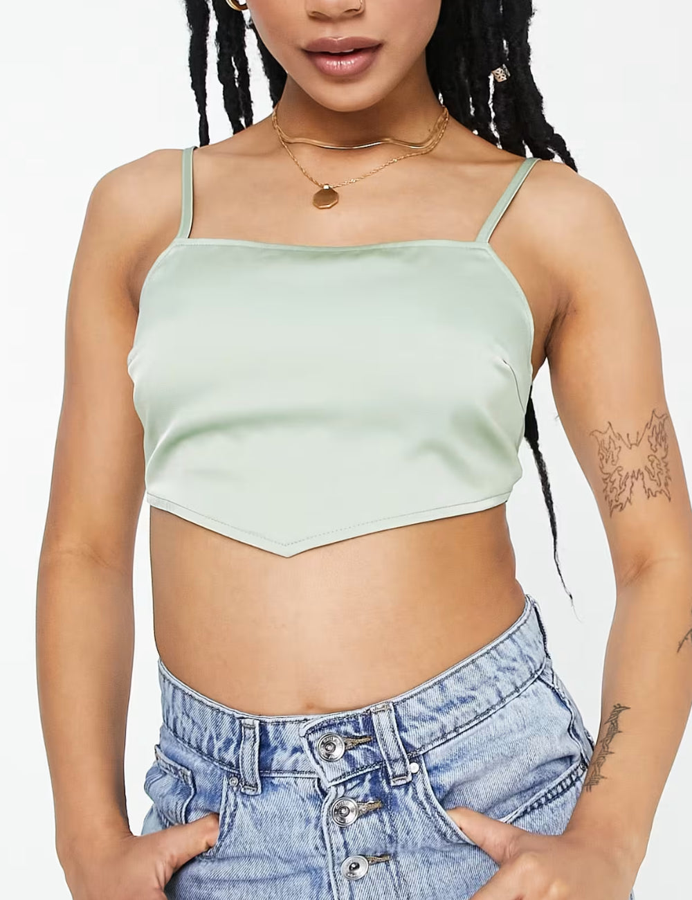 Top Lola May, verde