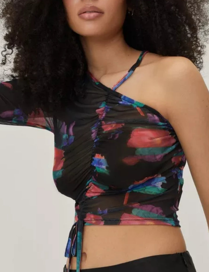 NASTY GAL felső, fekete