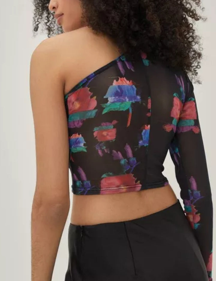 NASTY GAL felső, fekete