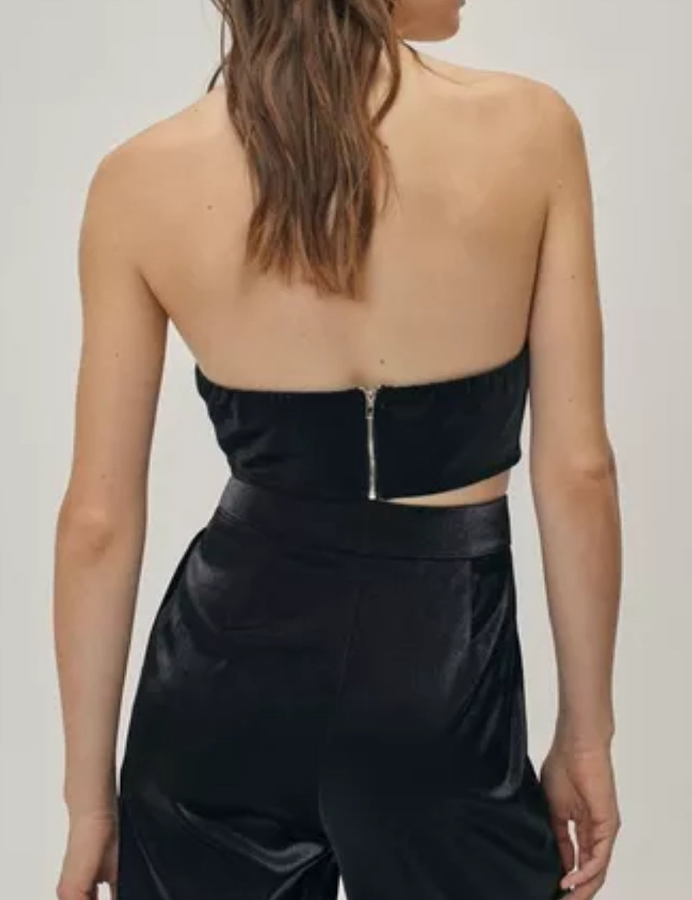 NASTY GAL felső, fekete