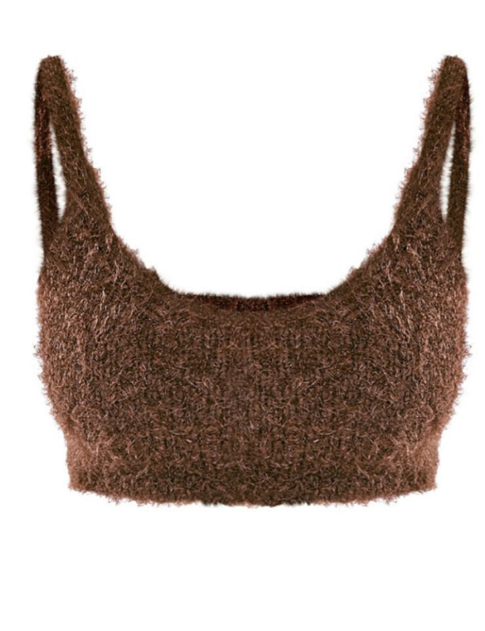 PRETTYLITTLETHING felső, barna