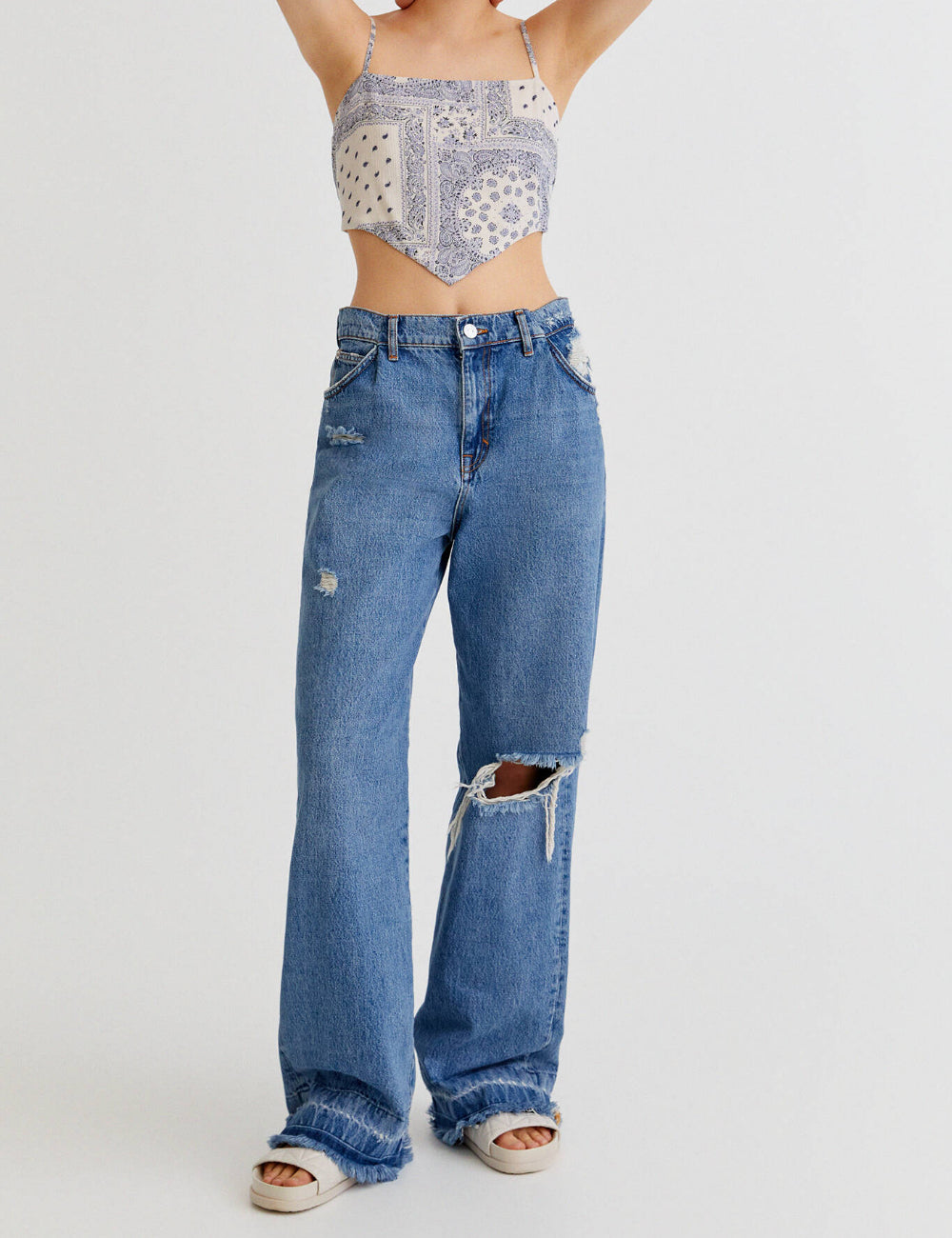 Top Pull&Bear, mix culori