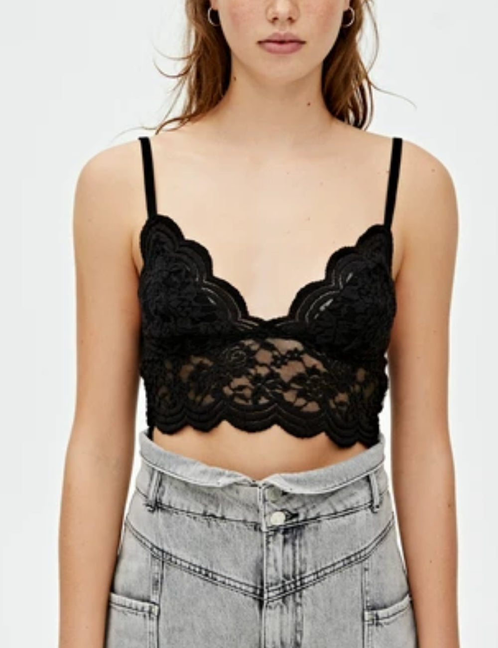 Felső Pull&Bear, fekete