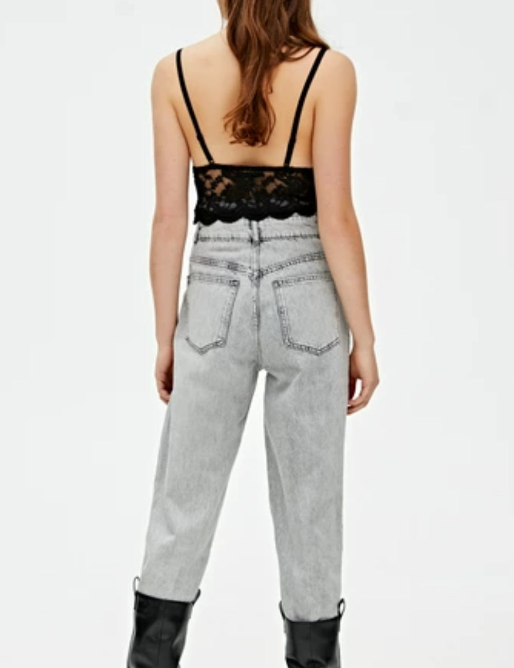 Felső Pull&Bear, fekete