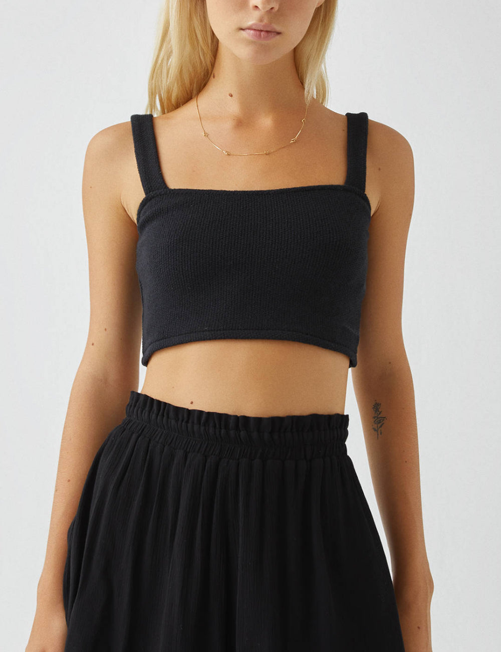 Pull&Bear felső, fekete