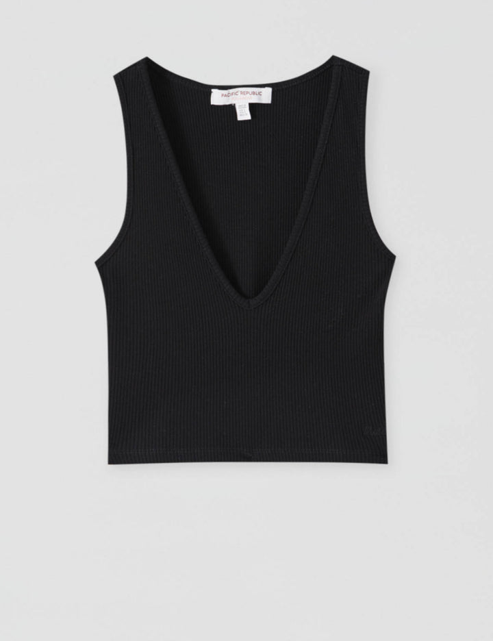Top Pull&Bear, fekete