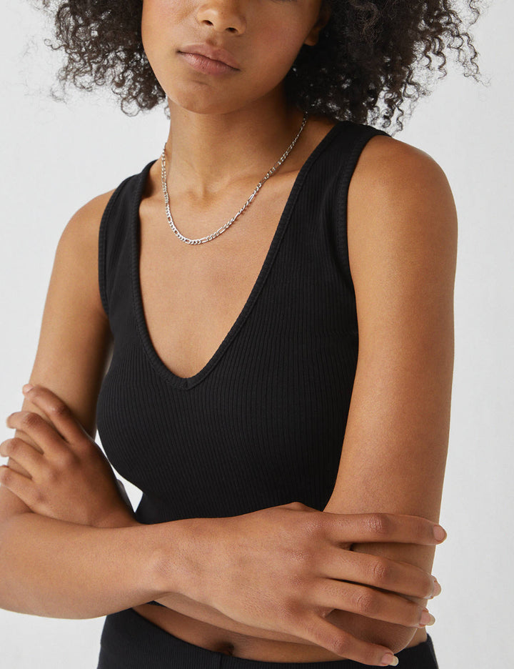 Top Pull&Bear, fekete