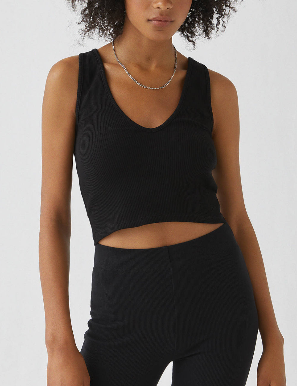 Top Pull&Bear, fekete