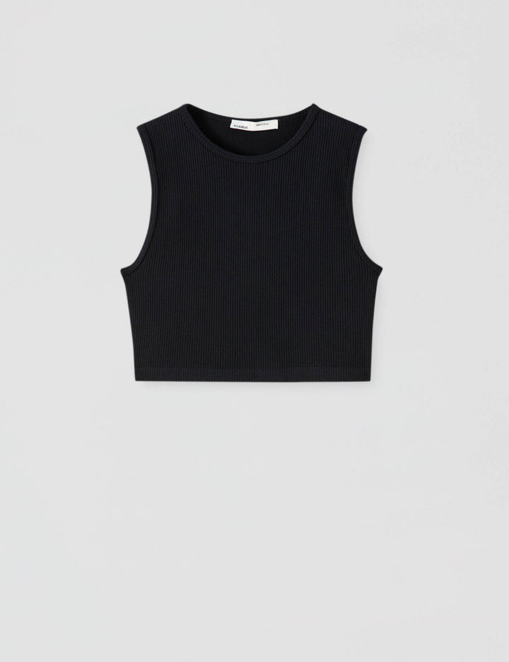 Pull&Bear felső, fekete