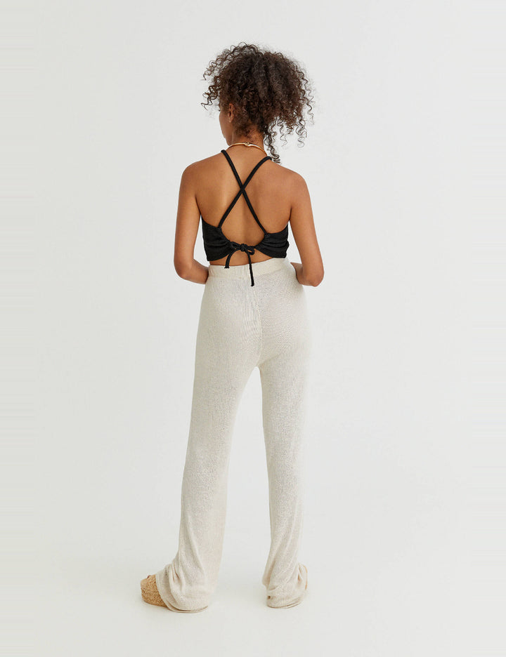 Pull&Bear top, fekete