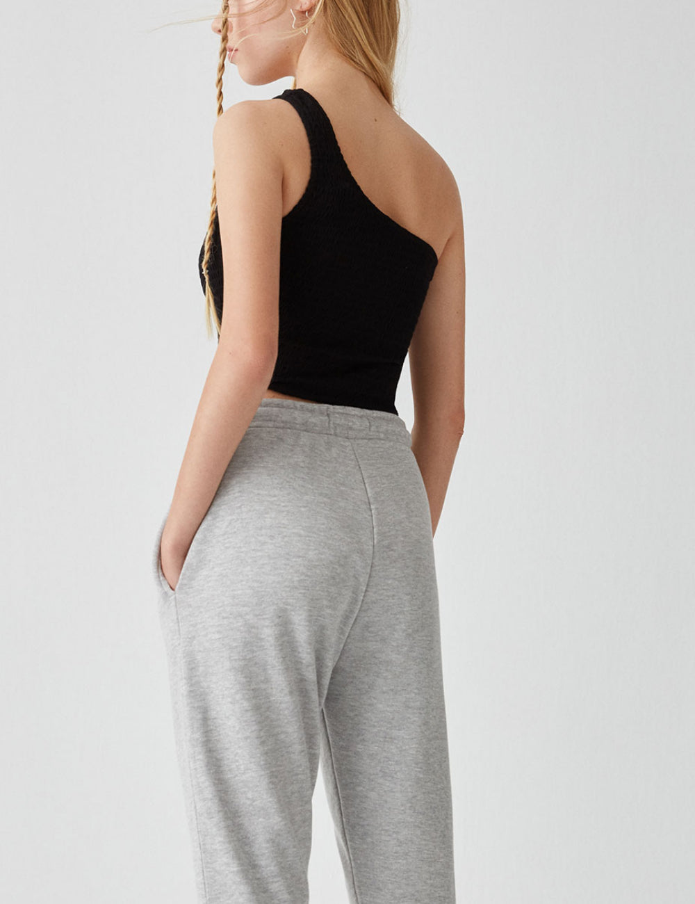 Pull&Bear top, fekete
