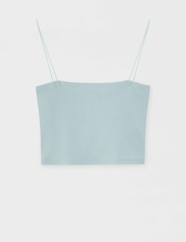 Pull&Bear felső, mentazöld