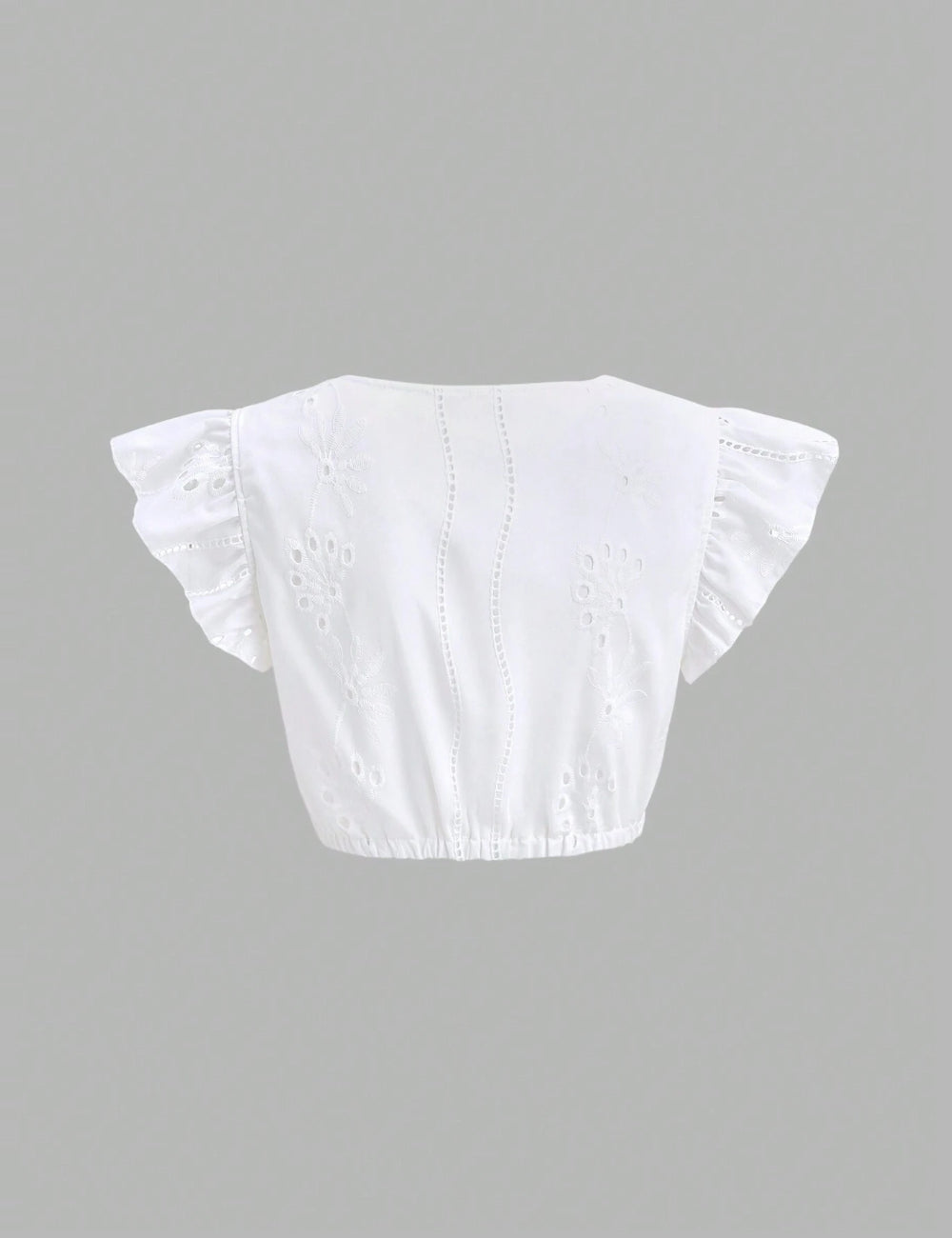 Shein top, fehér