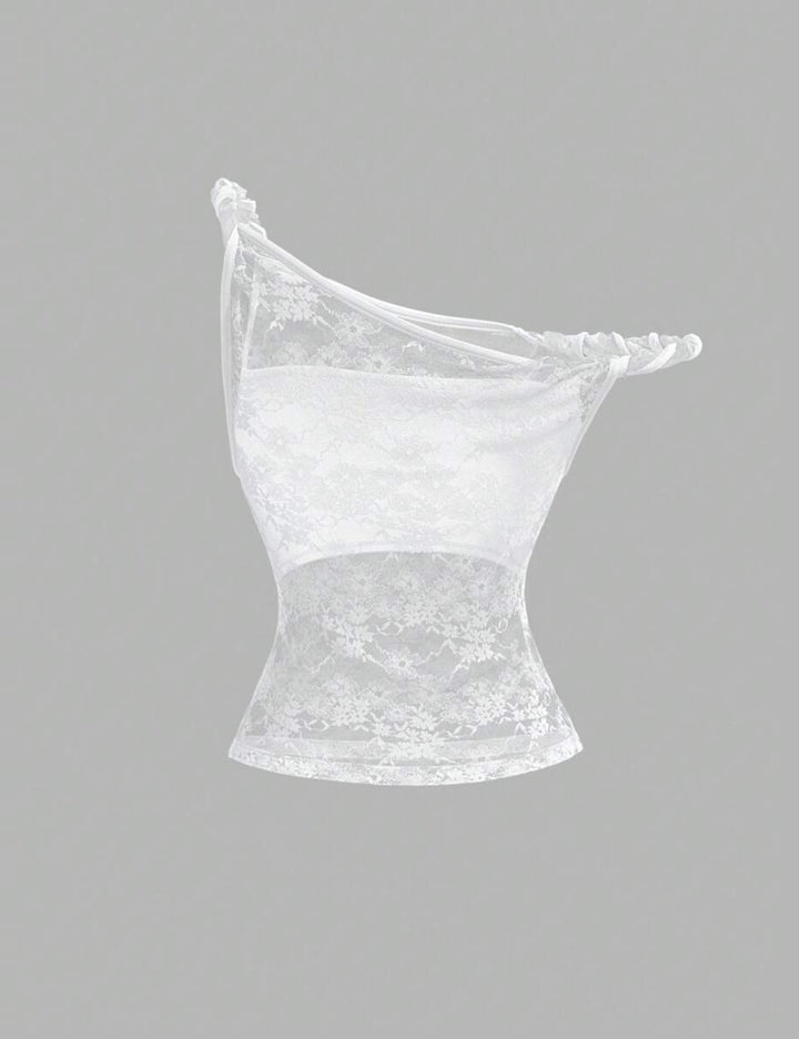 Top Shein, fehér