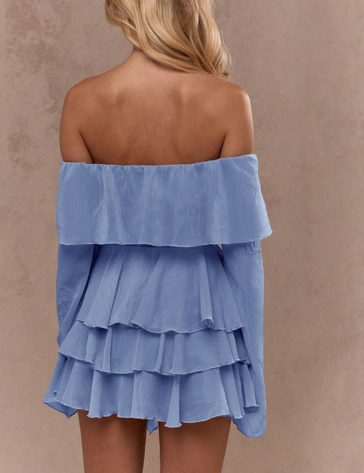 Top Shein Missguided, albastru