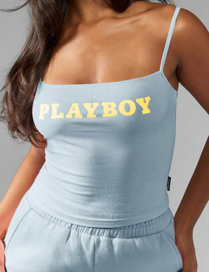 Shein Missguided top, kék