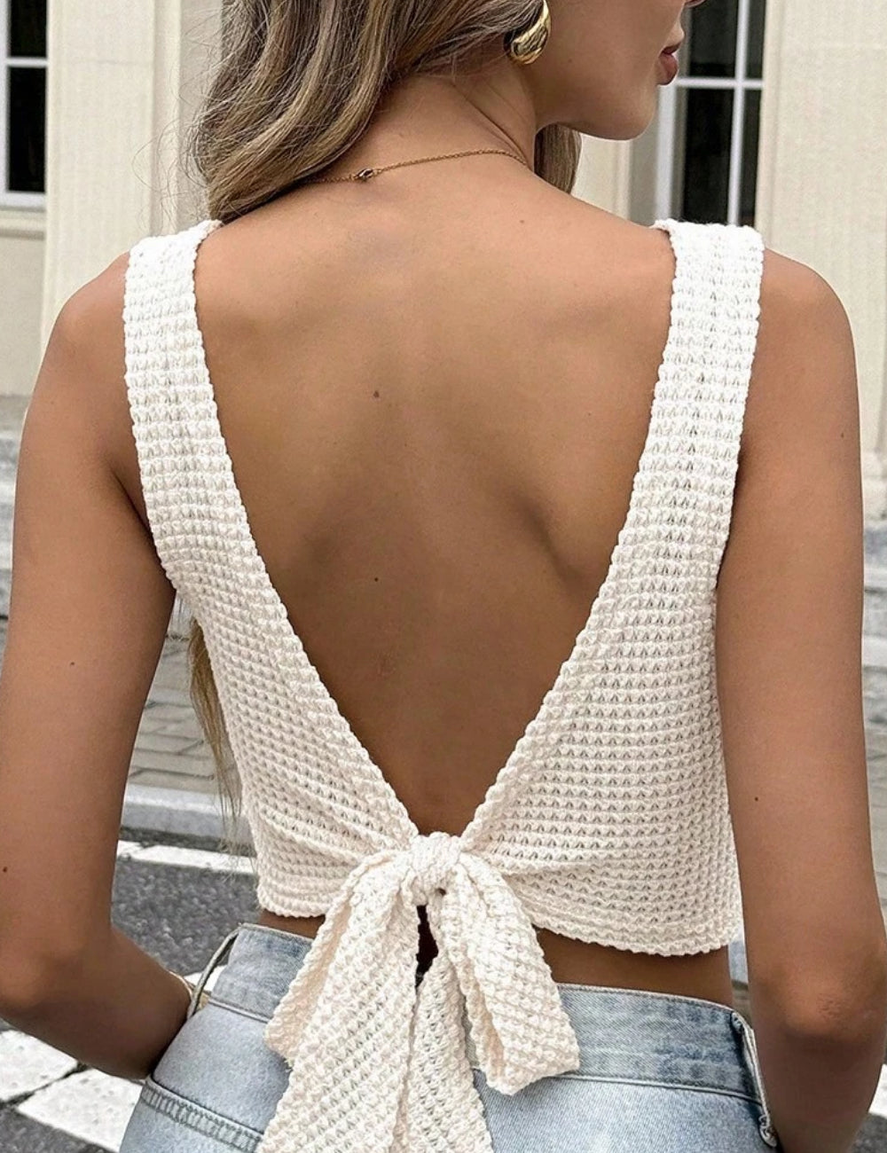 Top Shein, bej