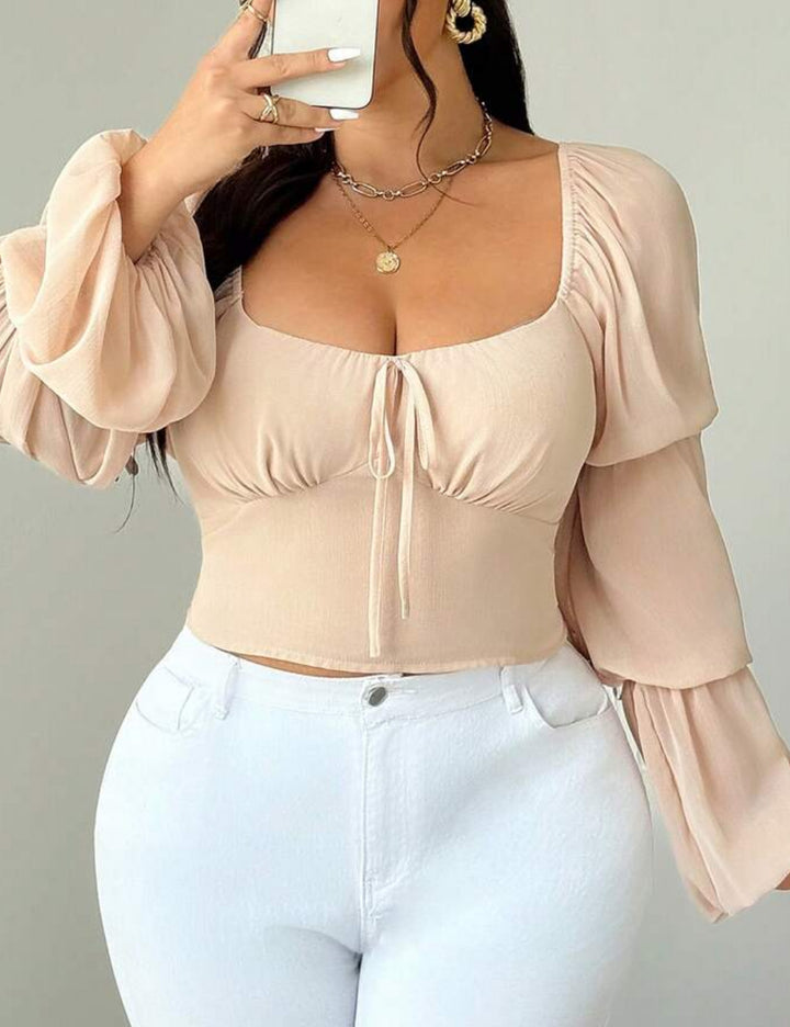 Shein topp, krém