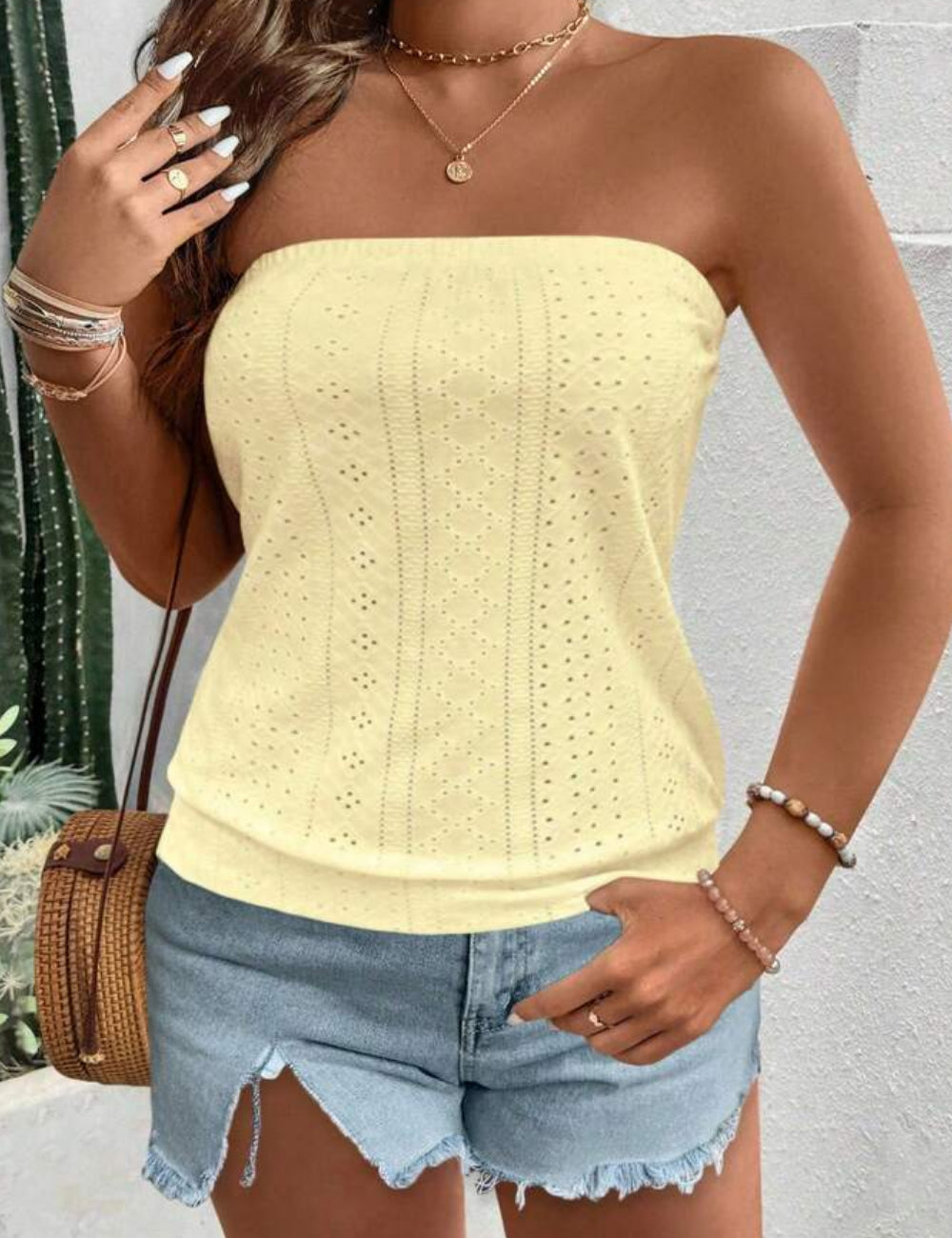Top Shein, galben