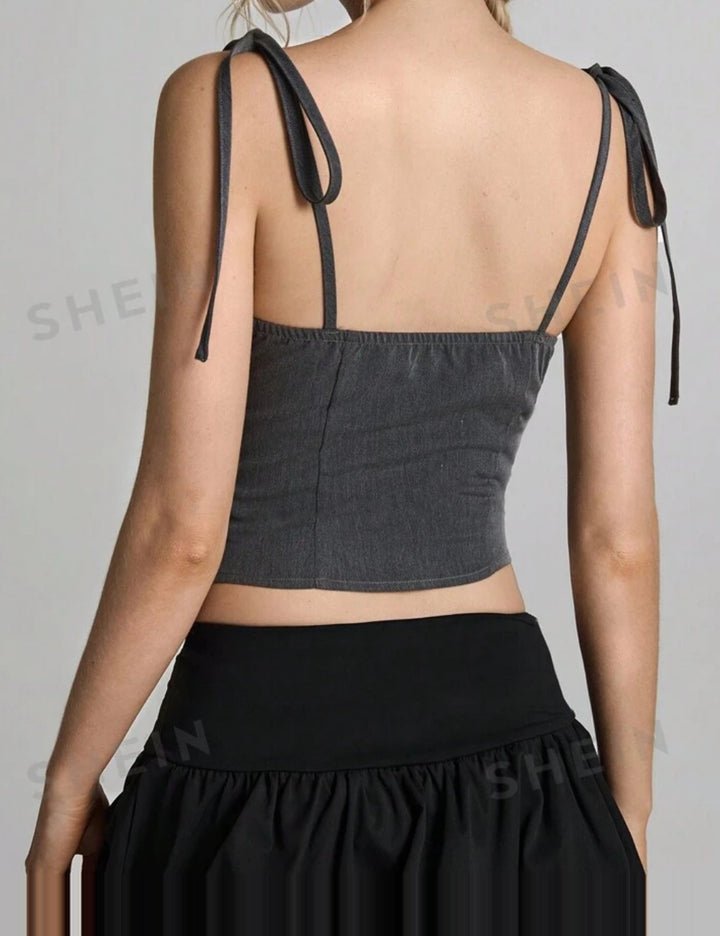 Top Shein, gri