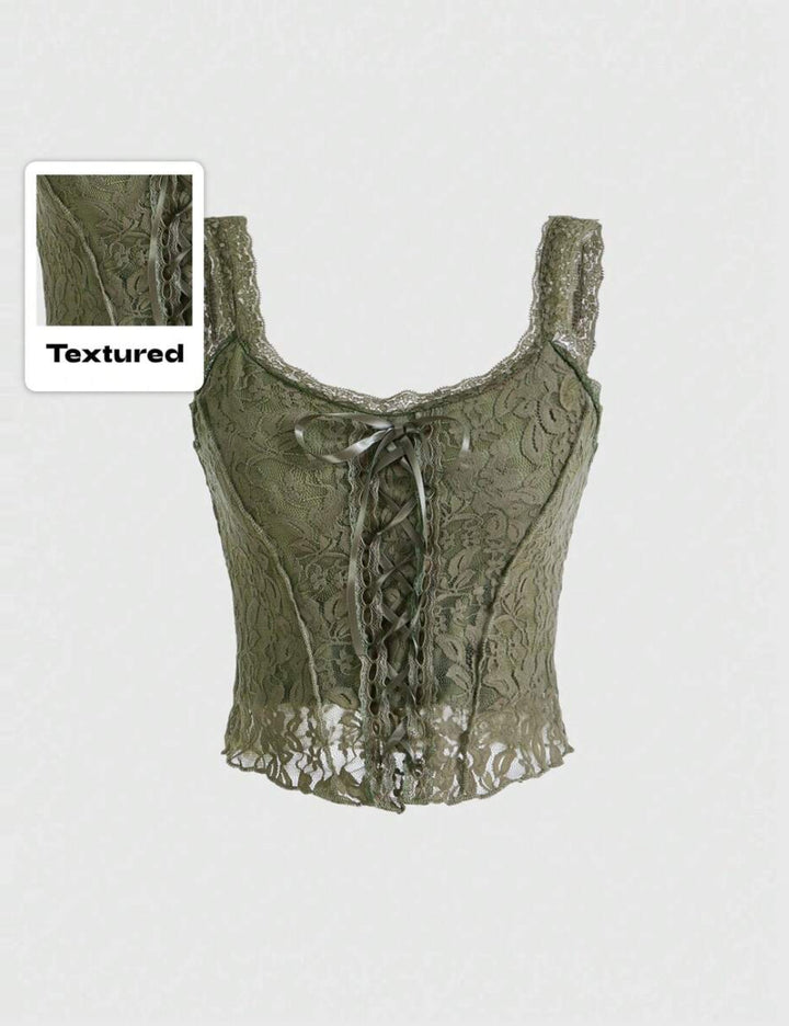 Top SHEIN, khaki