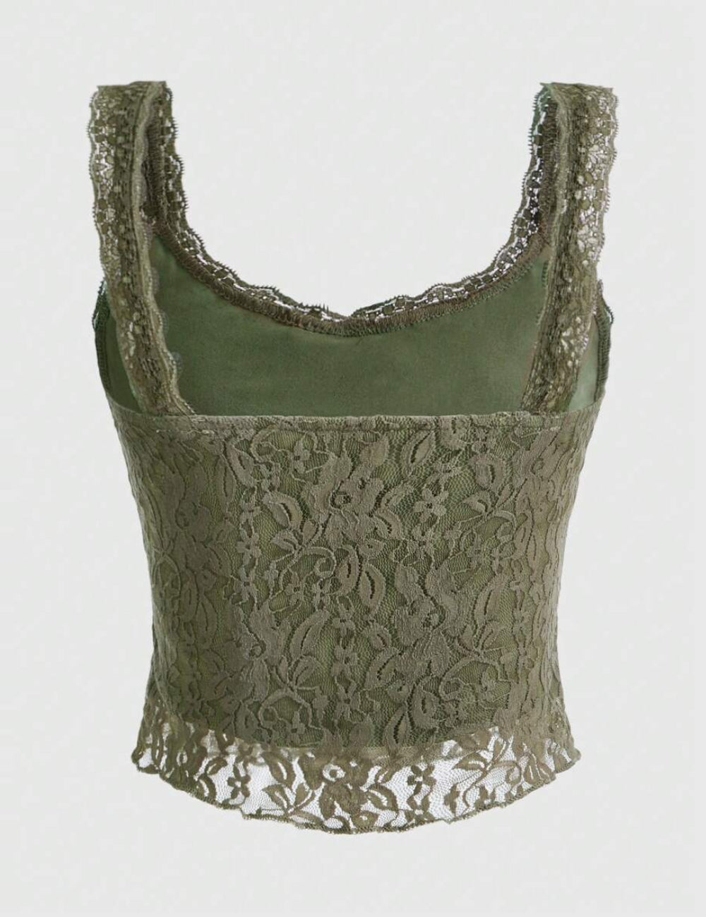 Top SHEIN, khaki