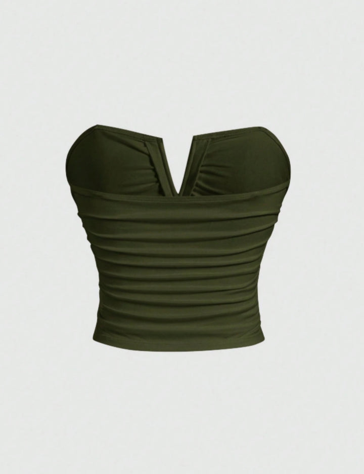 Shein felső, khaki