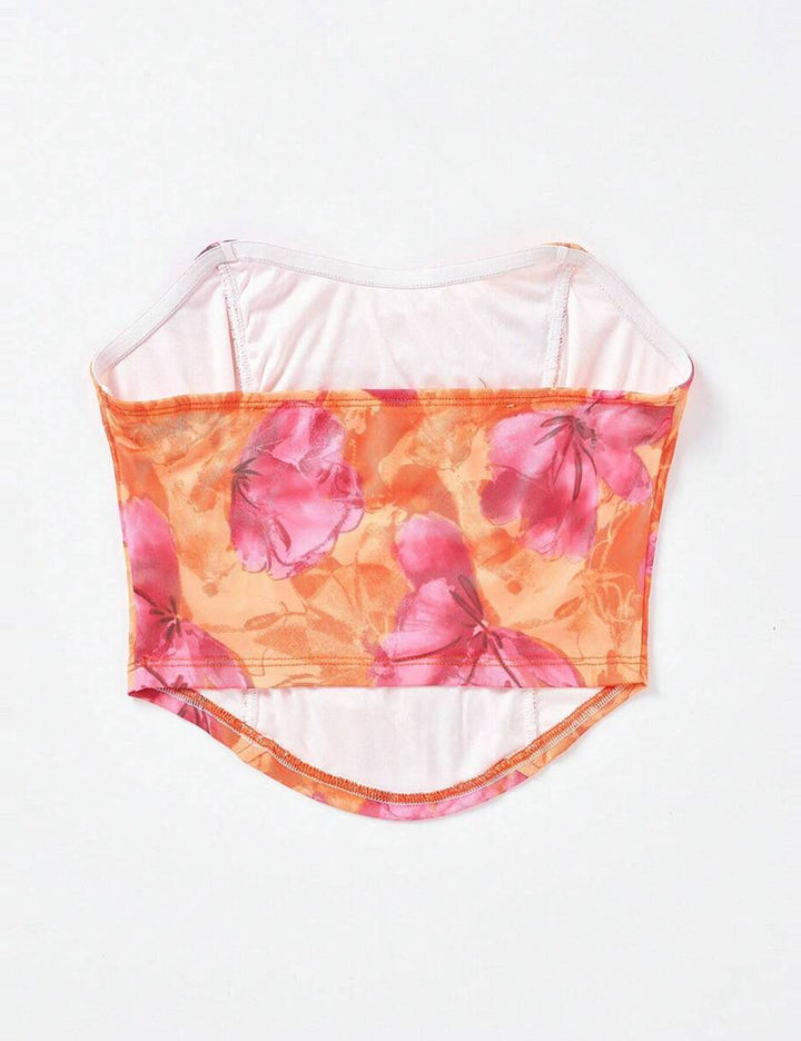 Top Shein, mix culori