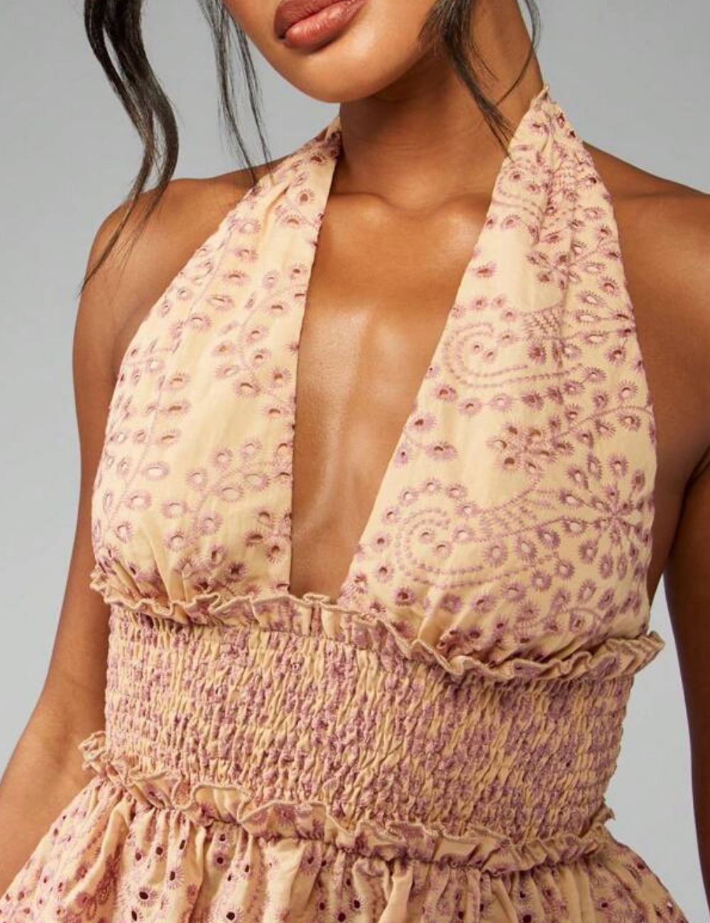 Shein Missguided felső, színek keveréke