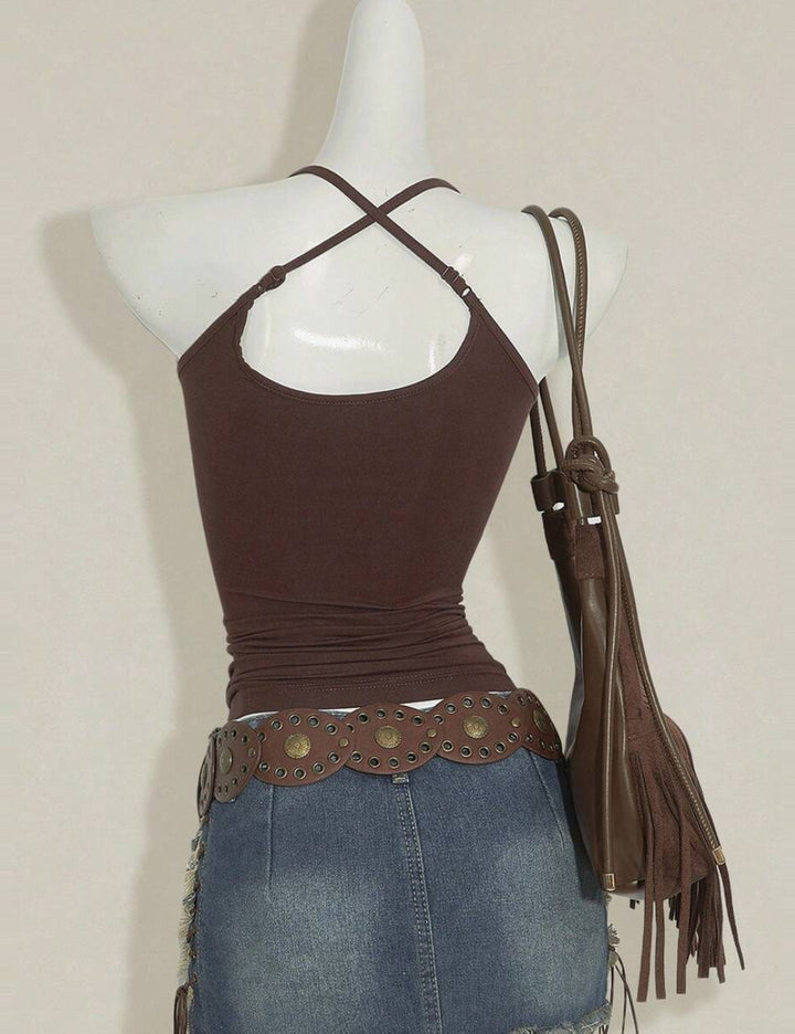 Top Shein, mix culori