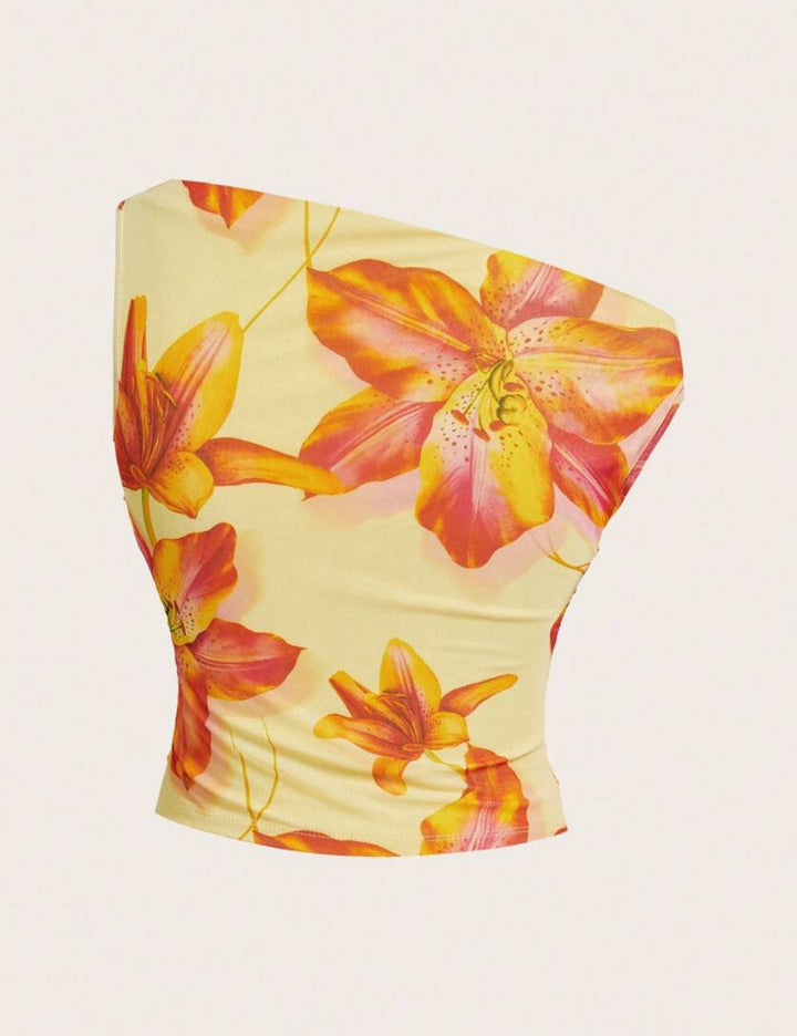 Top Shein, mix culori