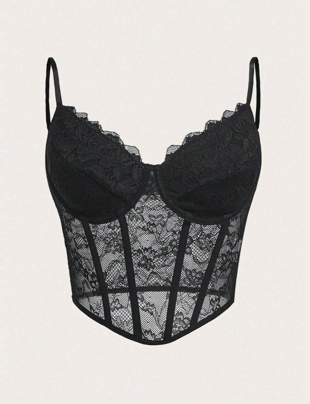 Top Shein, negru
