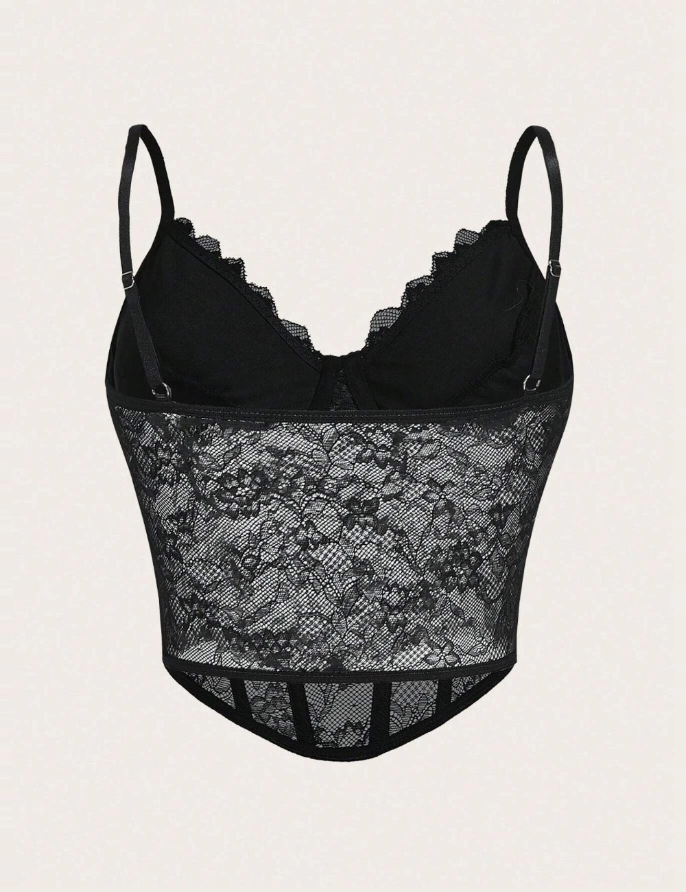 Top Shein, negru