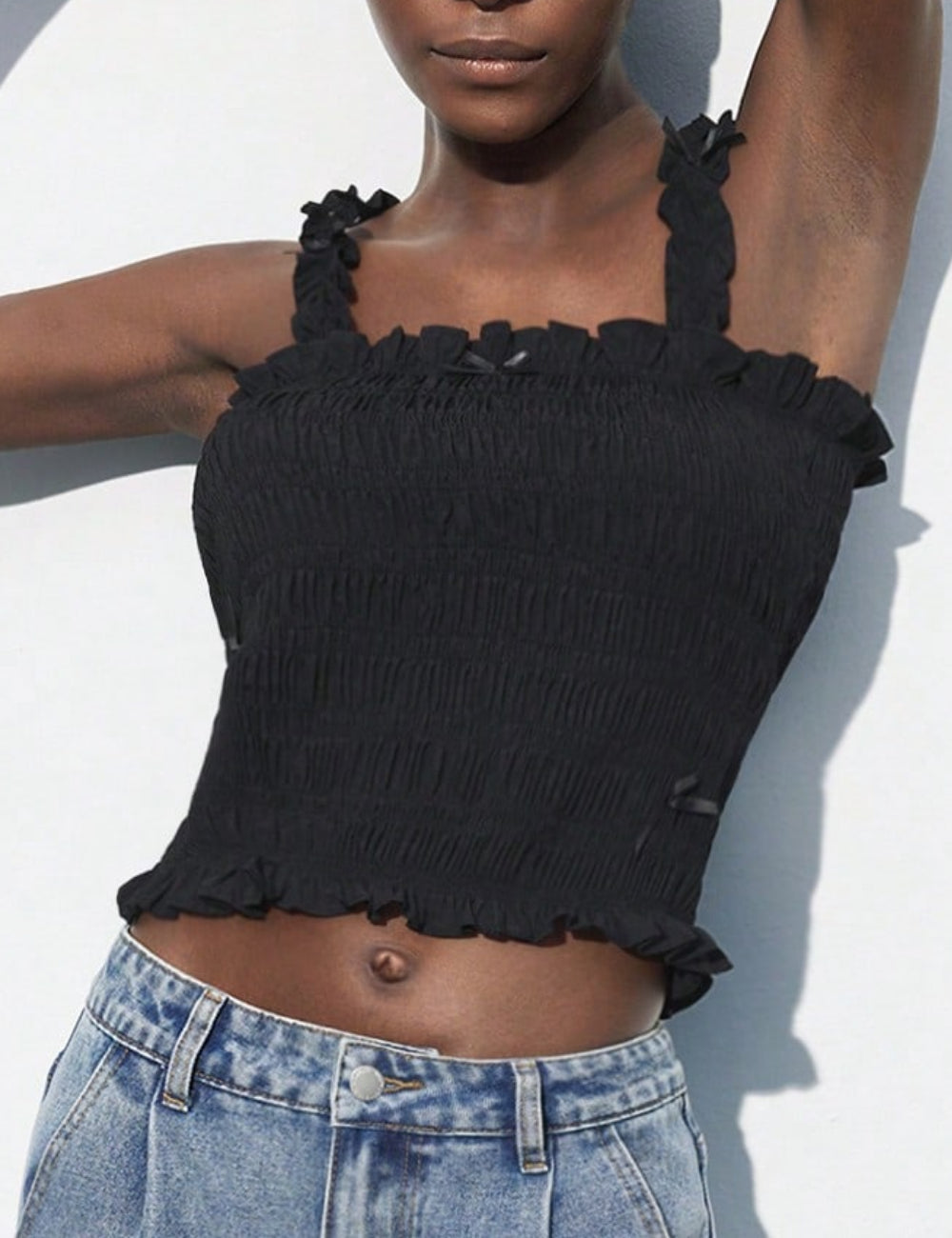 Top Shein, negru