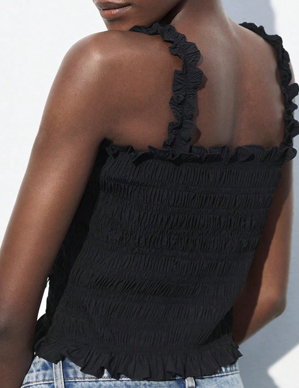 Top Shein, negru