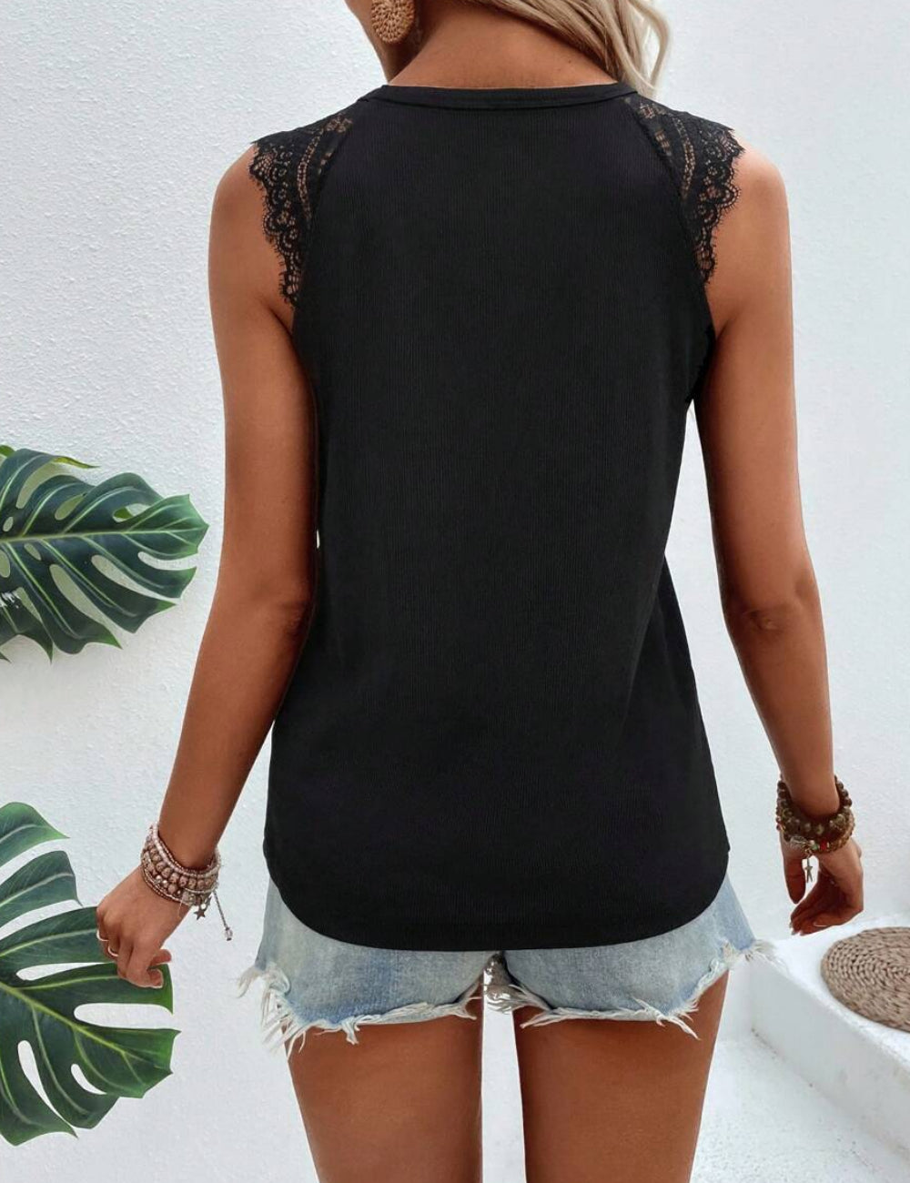 Top Shein, negru