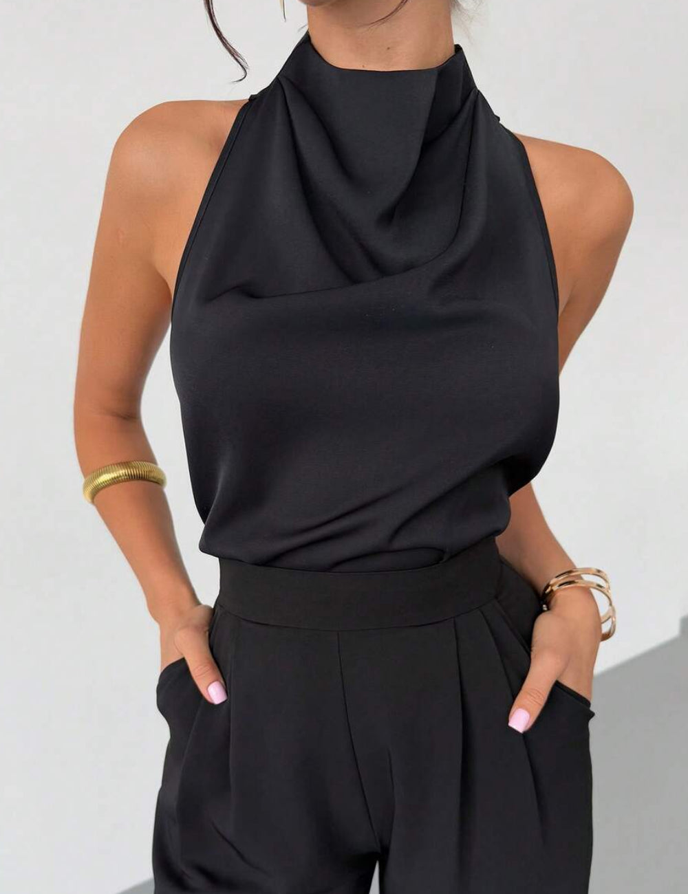 Top Shein, negru