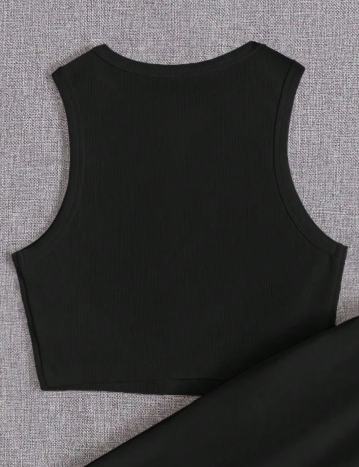 Top Shein, fekete