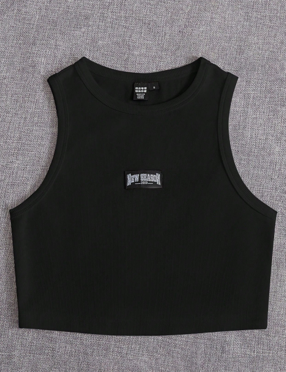Top Shein, fekete